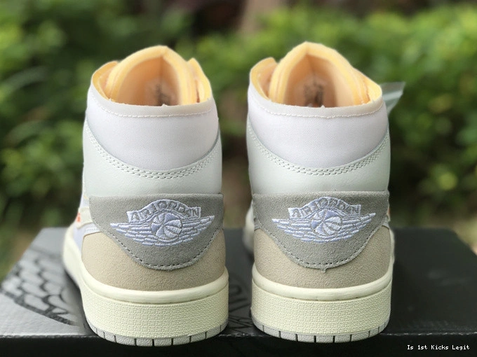 Out  DM9652-100 Inside SE Craft 1 Mid White Grey Jordan 1228